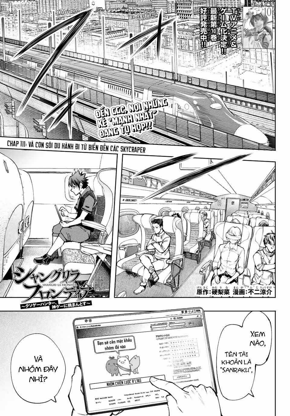 Shangri-La Frontier ~Kusoge Hunter, Kamige Ni Idoman To Su~ Chapter 111 trang 1