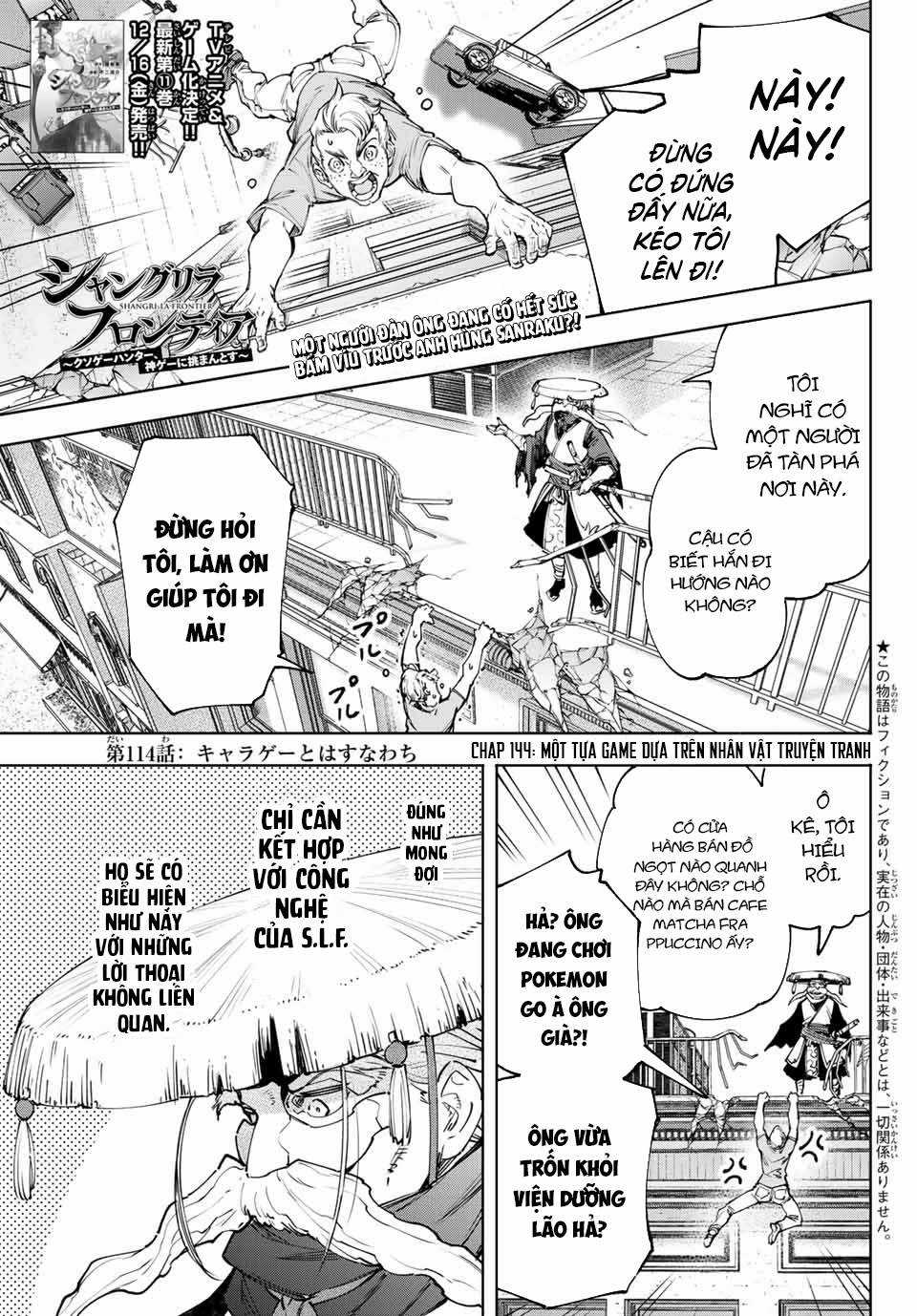 Shangri-La Frontier ~Kusoge Hunter, Kamige Ni Idoman To Su~ Chapter 114 trang 1