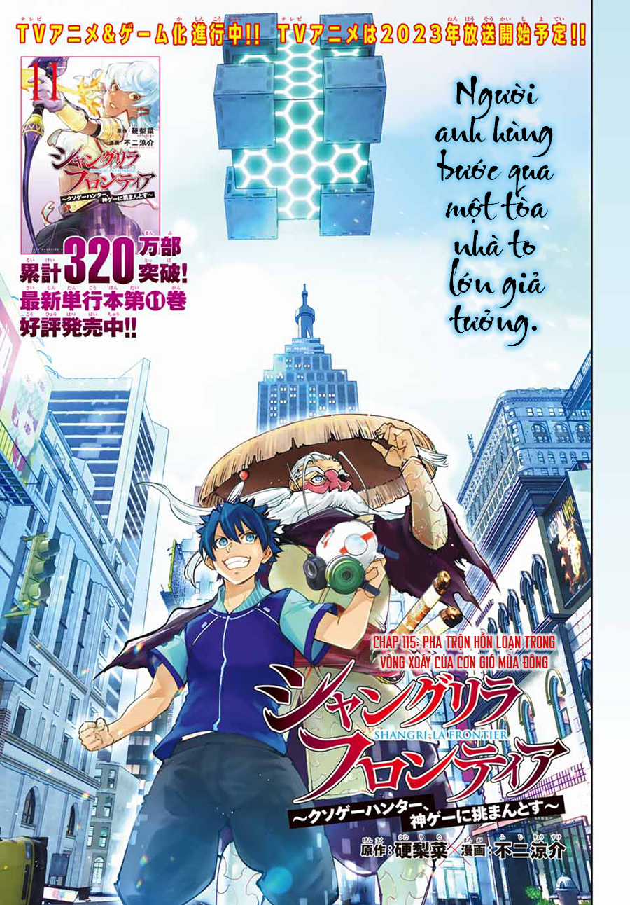 Shangri-La Frontier ~Kusoge Hunter, Kamige Ni Idoman To Su~ Chapter 115 trang 1