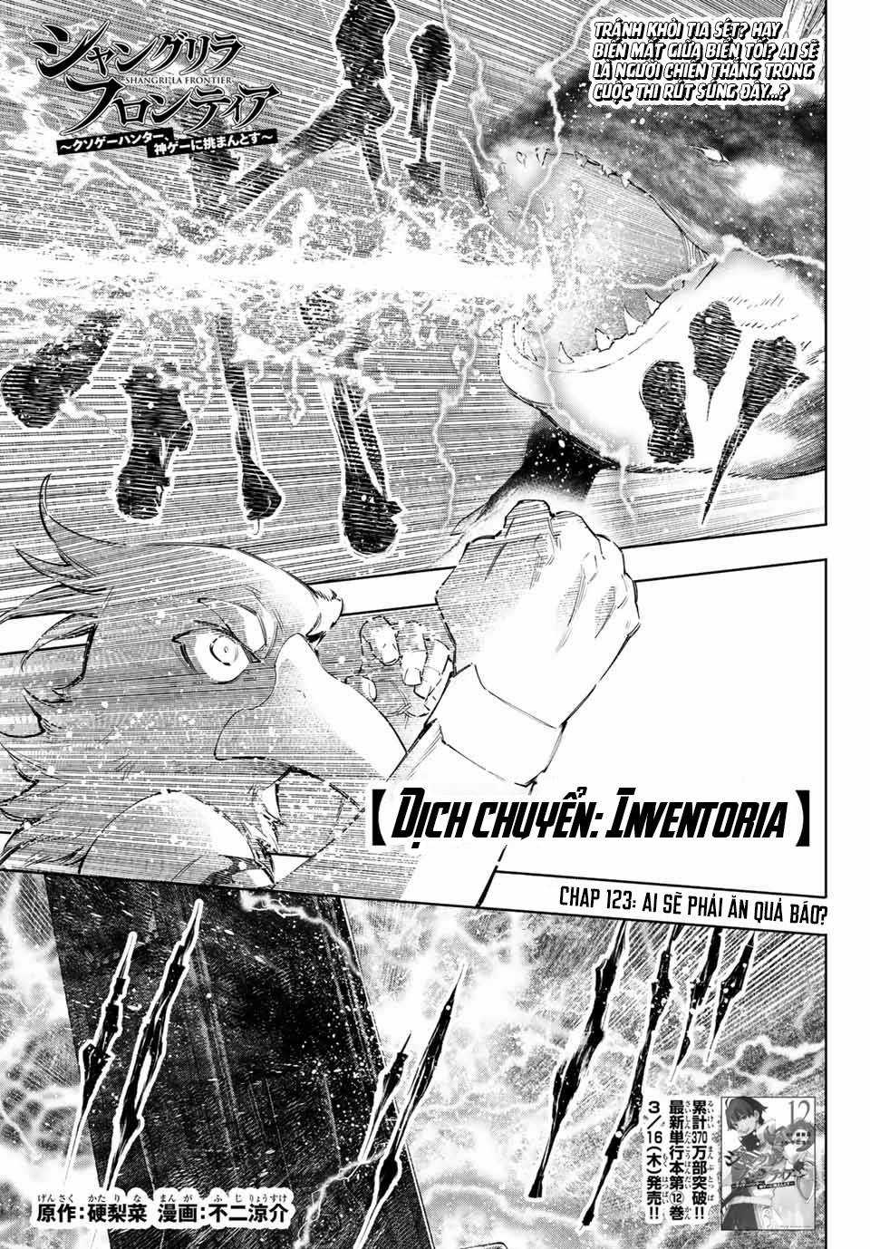 Shangri-La Frontier ~Kusoge Hunter, Kamige Ni Idoman To Su~ Chapter 123 trang 1