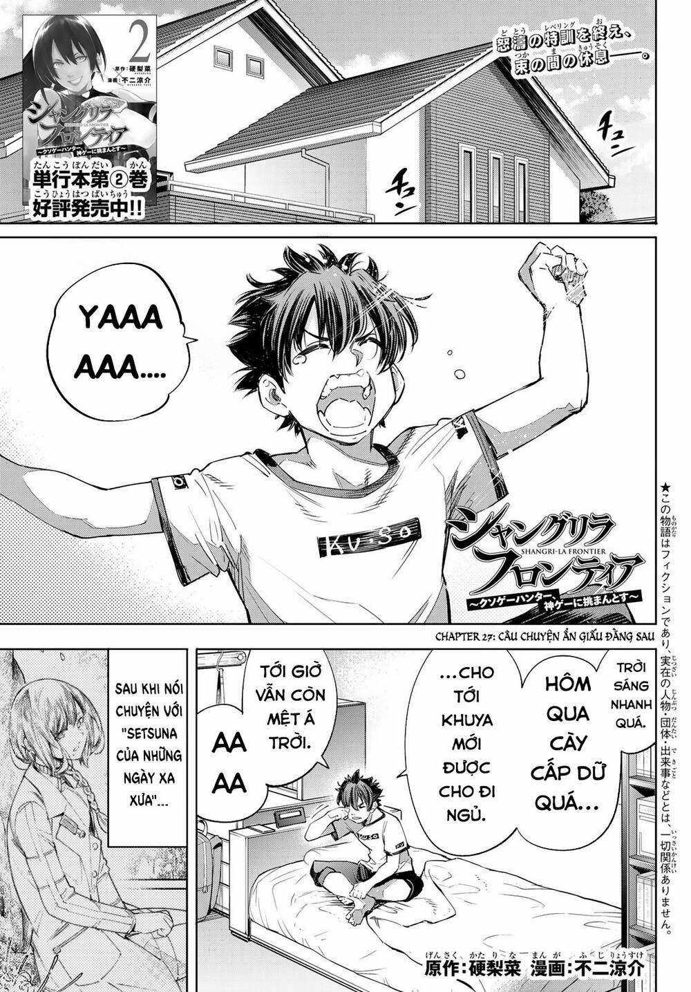 Shangri-La Frontier ~Kusoge Hunter, Kamige Ni Idoman To Su~ Chapter 27 trang 3