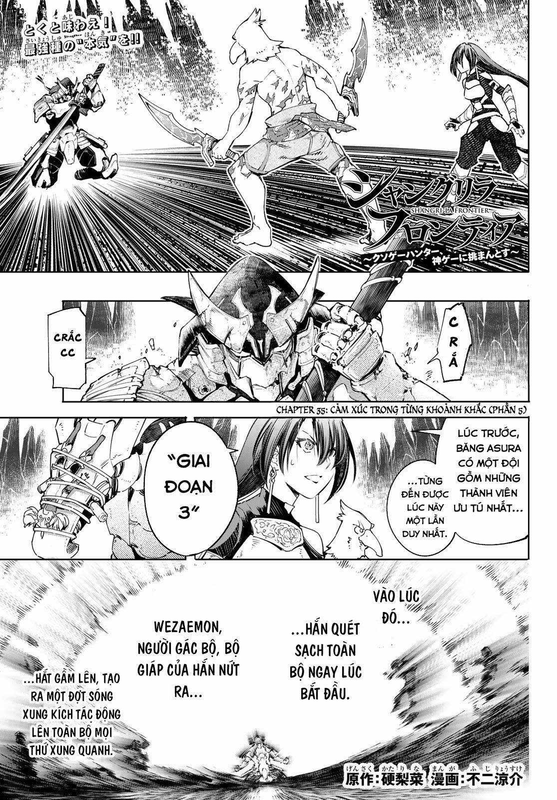 Shangri-La Frontier ~Kusoge Hunter, Kamige Ni Idoman To Su~ Chapter 35 trang 3