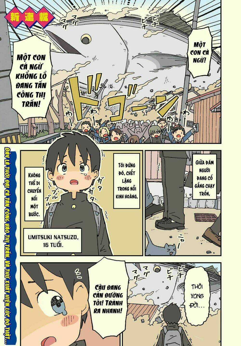 Shark Girl Chapter 1 trang 2