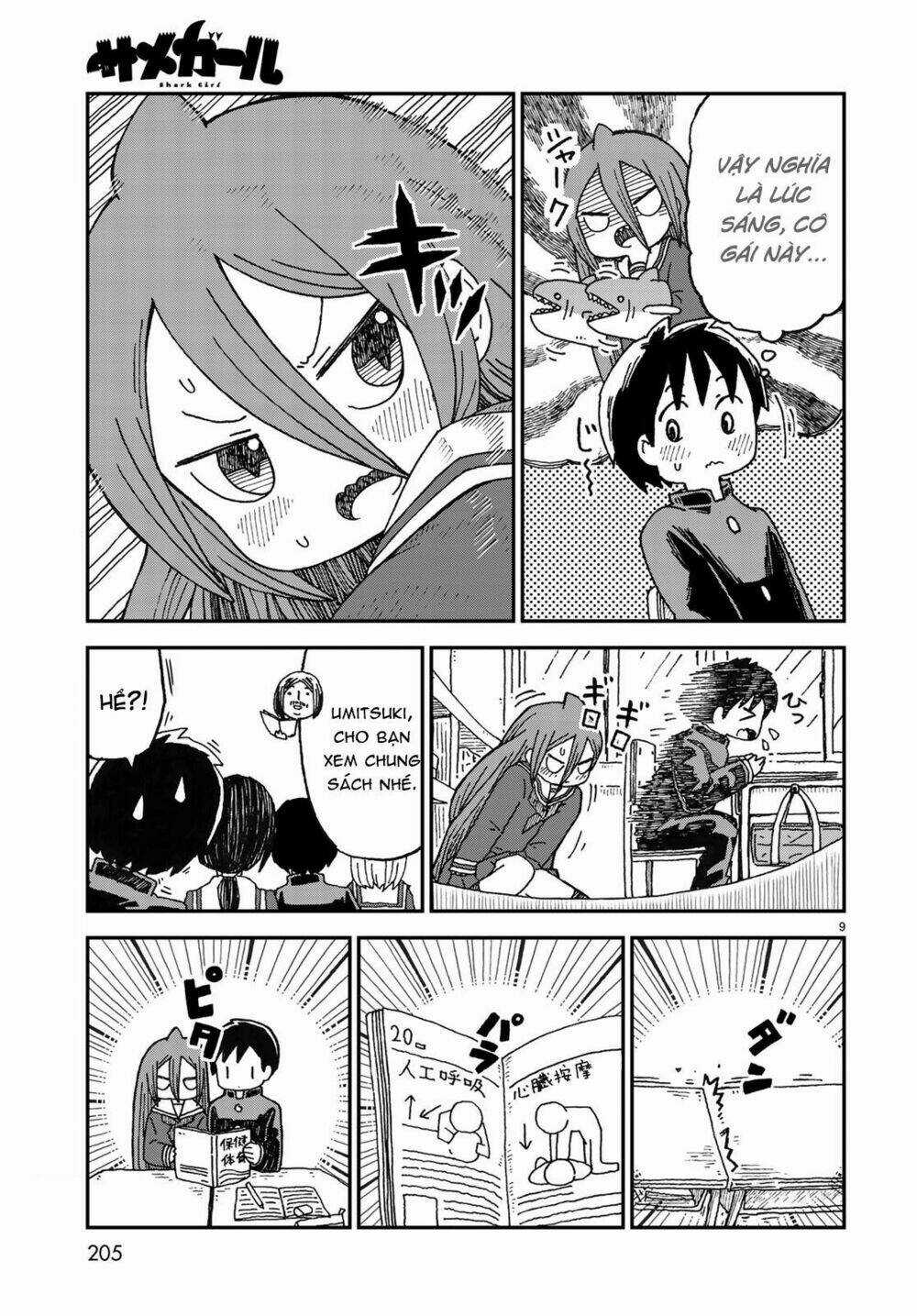 Shark Girl Chapter 1 trang 9