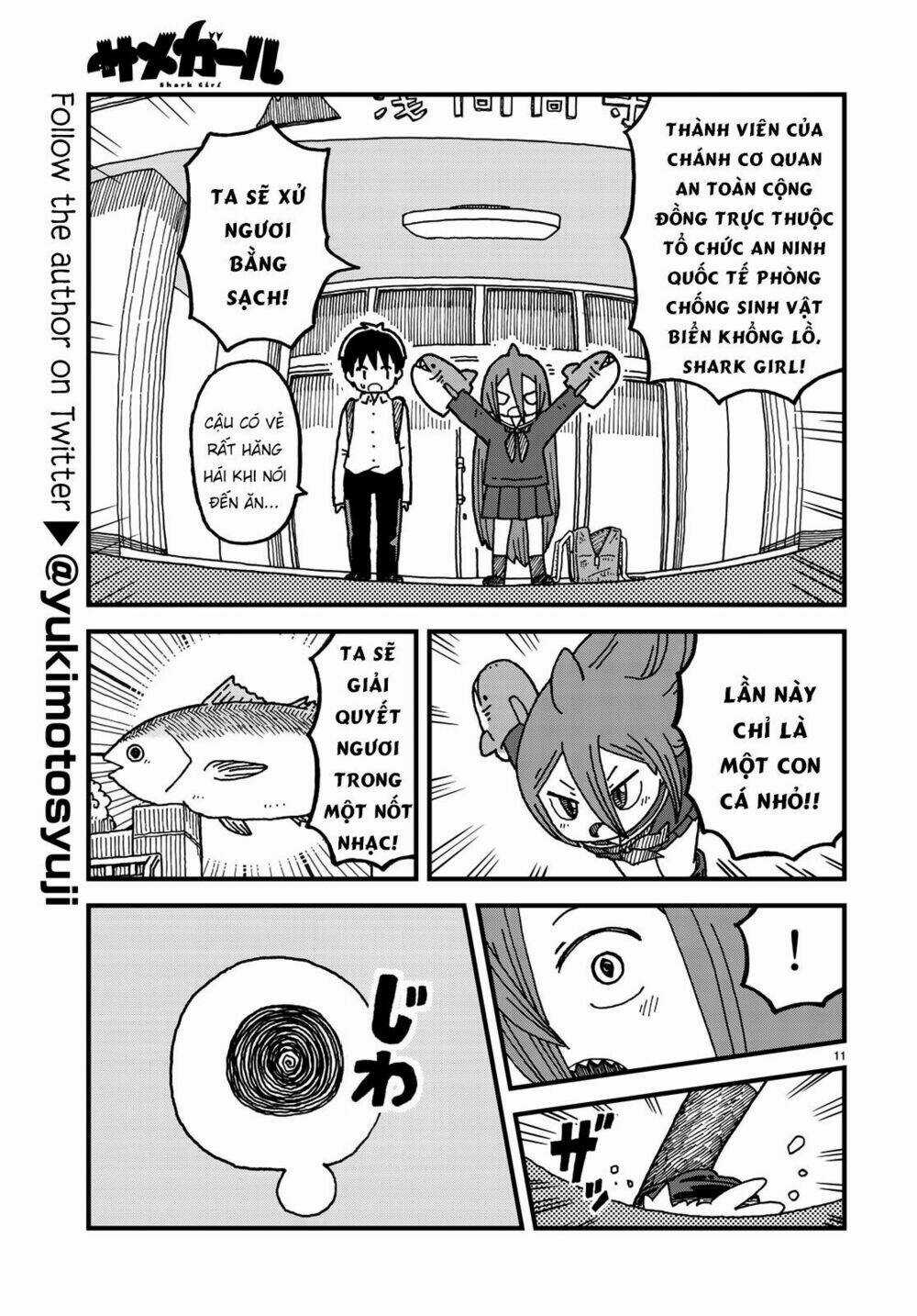 Shark Girl Chapter 3 trang 13
