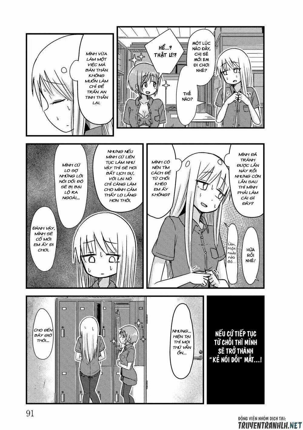 She Doesn’t Know Why She Lives Chapter 10 trang 9