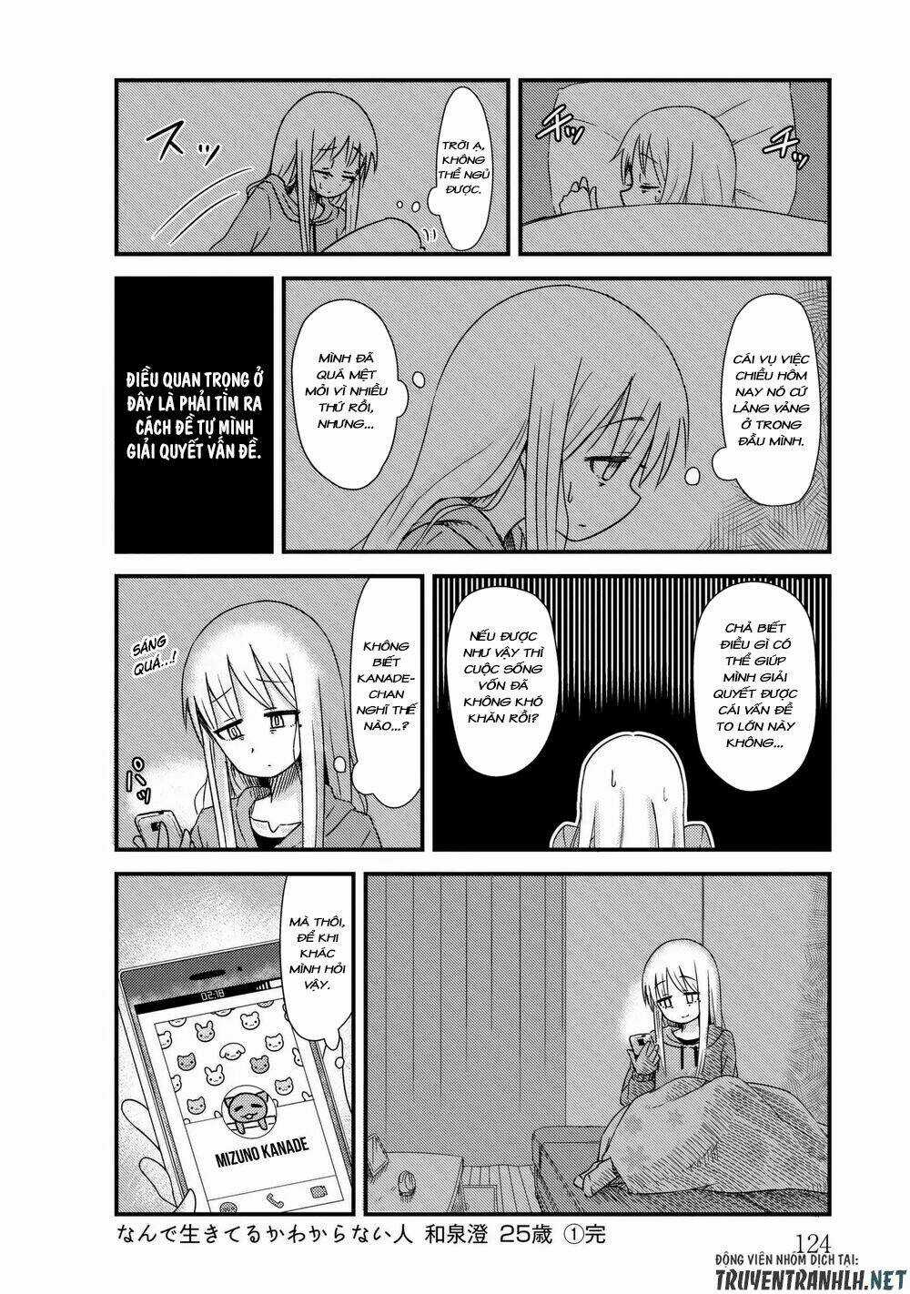 She Doesn’t Know Why She Lives Chapter 13 trang 12