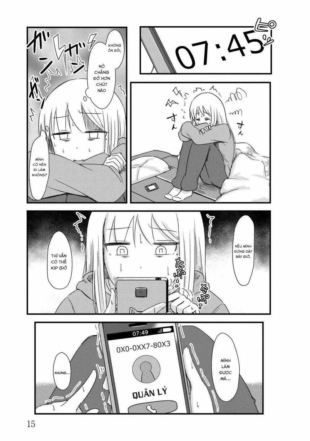 She Doesn’t Know Why She Lives Chapter 3 trang 6