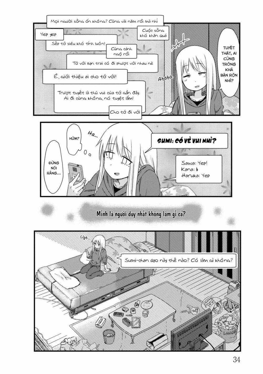 She Doesn’t Know Why She Lives Chapter 5 trang 5