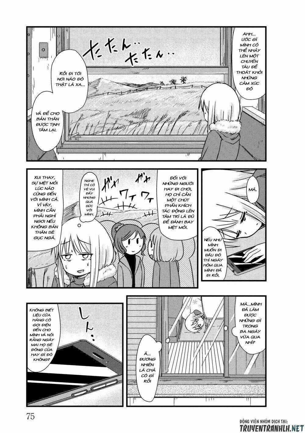 She Doesn’t Know Why She Lives Chapter 9 trang 3