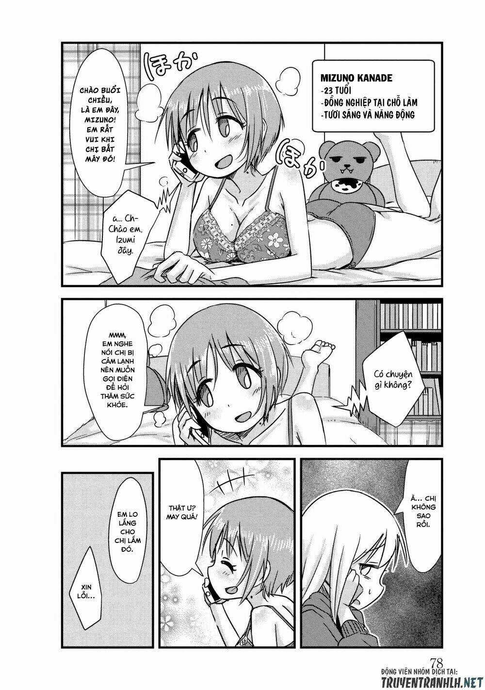 She Doesn’t Know Why She Lives Chapter 9 trang 6