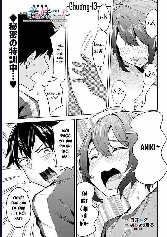 She Was Actually My Stepsister ~Recently, The Sense Of Distance Between Me And My New Stepbrother Is Incredibly Close~ Chương 13 trang 2