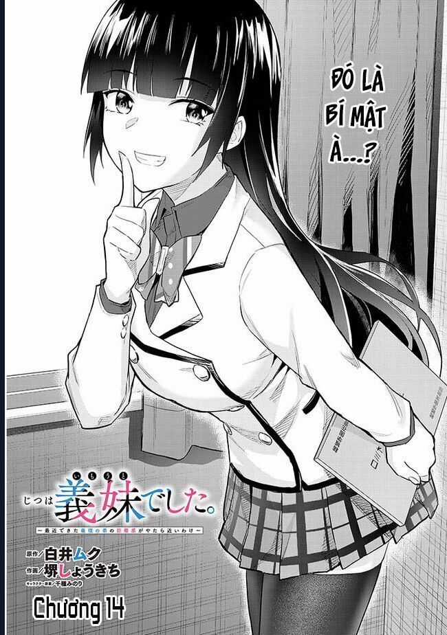 She Was Actually My Stepsister ~Recently, The Sense Of Distance Between Me And My New Stepbrother Is Incredibly Close~ Chương 14 trang 2