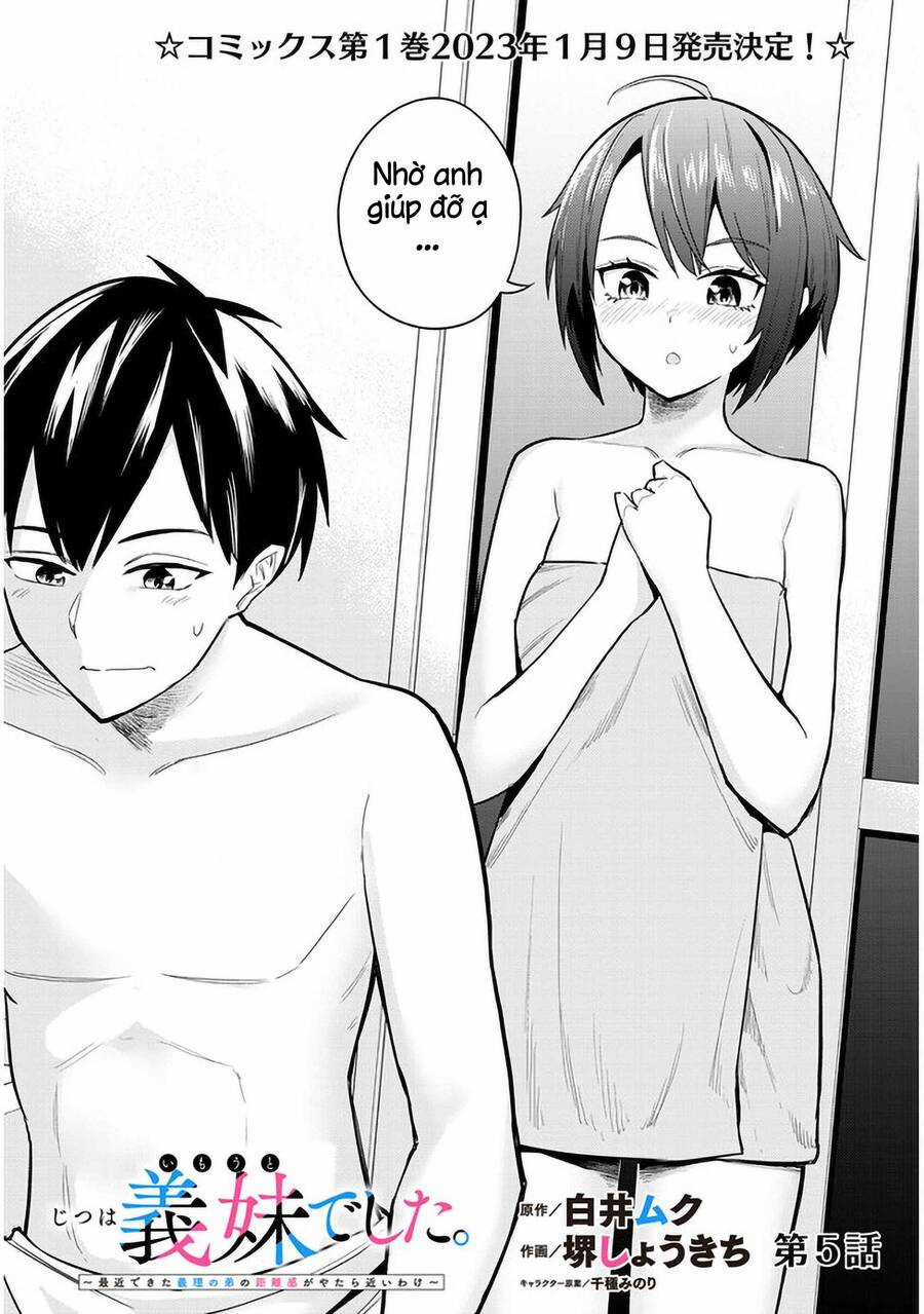 She Was Actually My Stepsister ~Recently, The Sense Of Distance Between Me And My New Stepbrother Is Incredibly Close~ Chương 5 trang 2