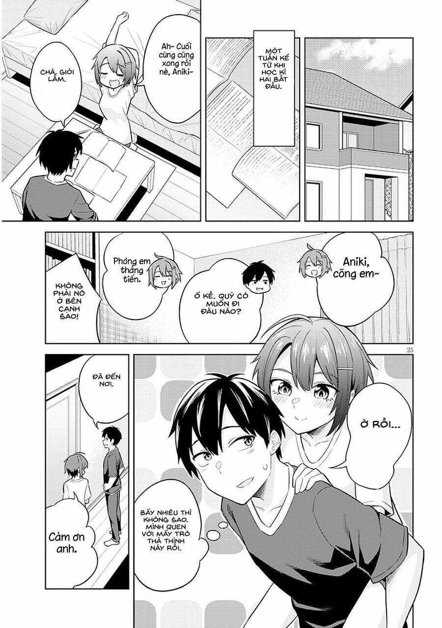 She Was Actually My Stepsister ~Recently, The Sense Of Distance Between Me And My New Stepbrother Is Incredibly Close~ Chương 7 trang 25