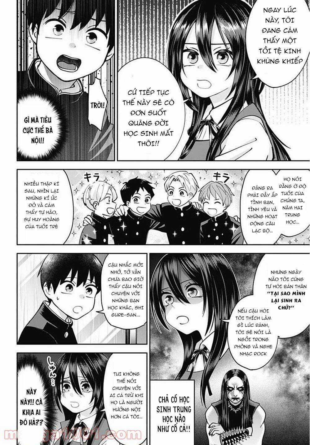 Shigure-san muốn trở thành người hướng ngoại!! Chapter 1 trang 10