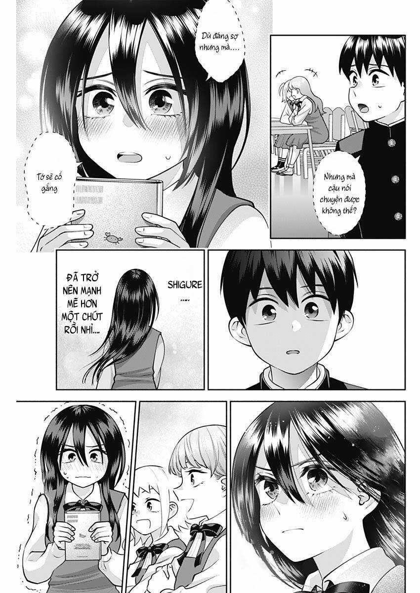 Shigure-san muốn trở thành người hướng ngoại!! Chapter 19 trang 8