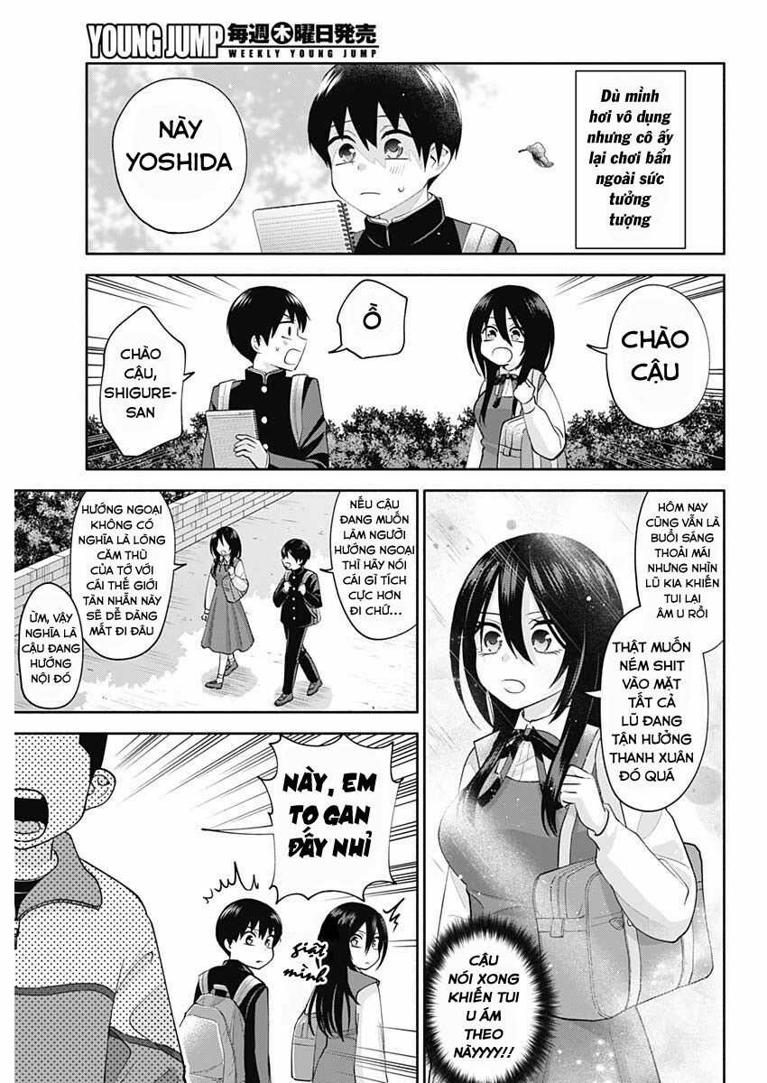 Shigure-san muốn trở thành người hướng ngoại!! Chapter 3 trang 4