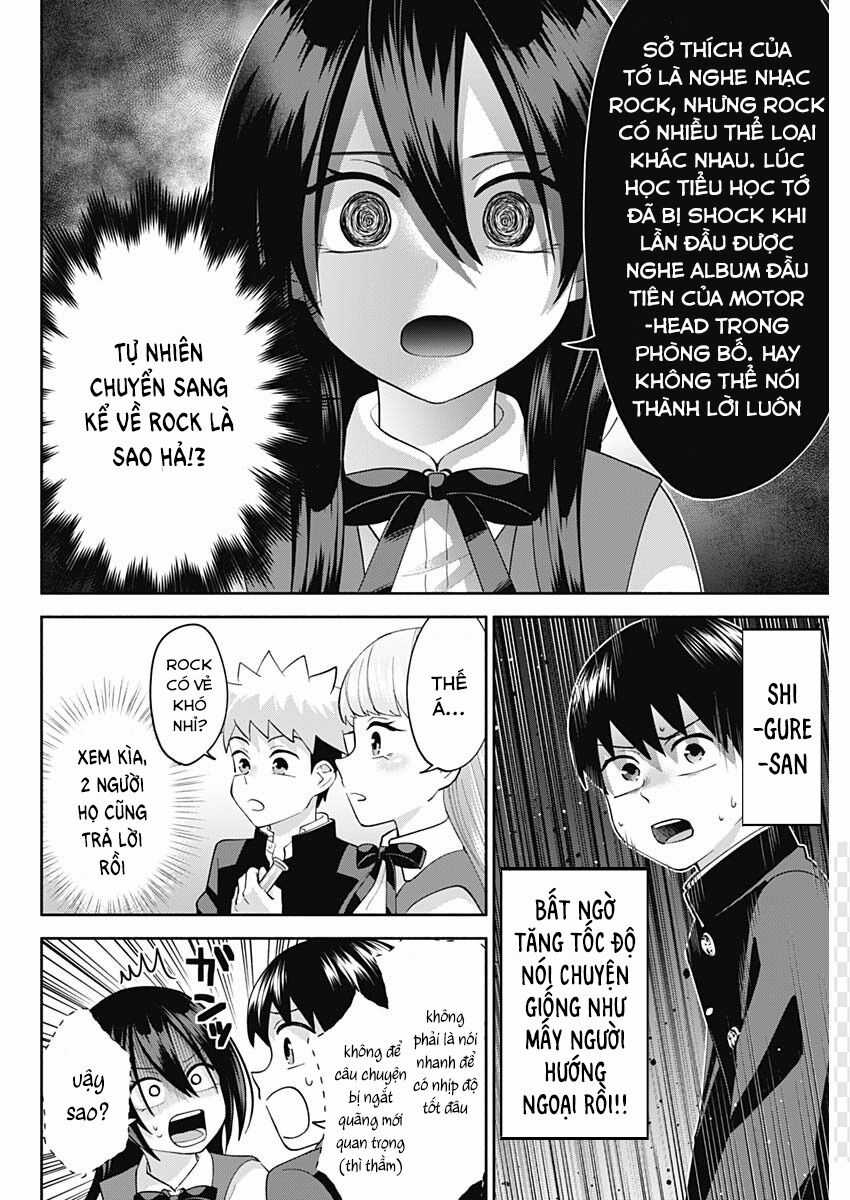 Shigure-san muốn trở thành người hướng ngoại!! Chapter 6 trang 8