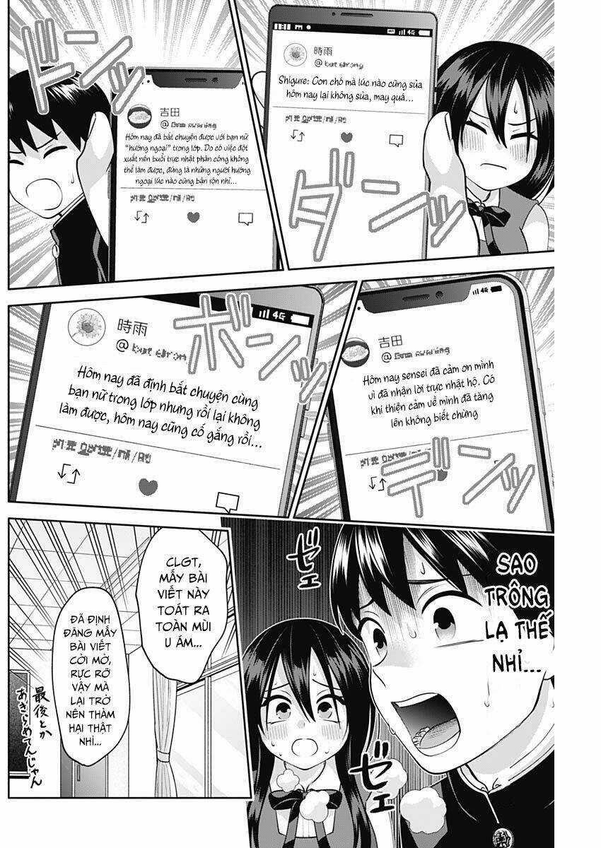 Shigure-san muốn trở thành người hướng ngoại!! Chapter 9 trang 12