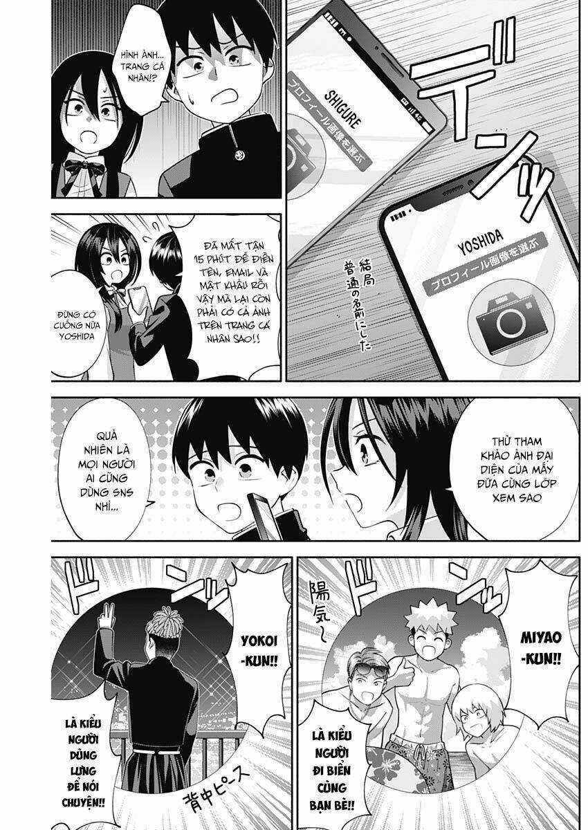 Shigure-san muốn trở thành người hướng ngoại!! Chapter 9 trang 5