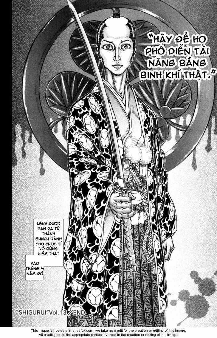 Shigurui - Cuồng Tử Chapter 71 trang 33