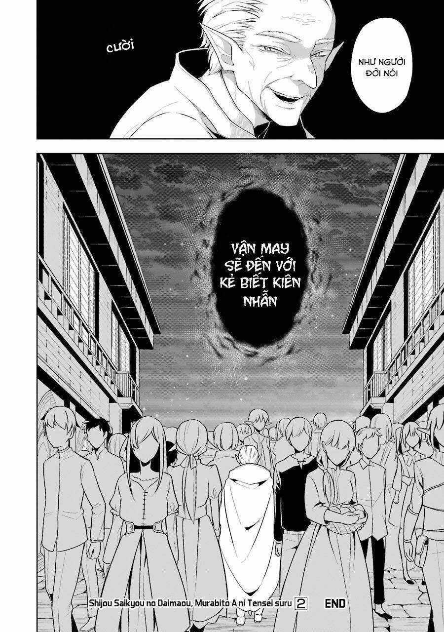 Shijou Saikyou No Daimaou, Murabito A Ni Tensei Suru Chapter 10 trang 35