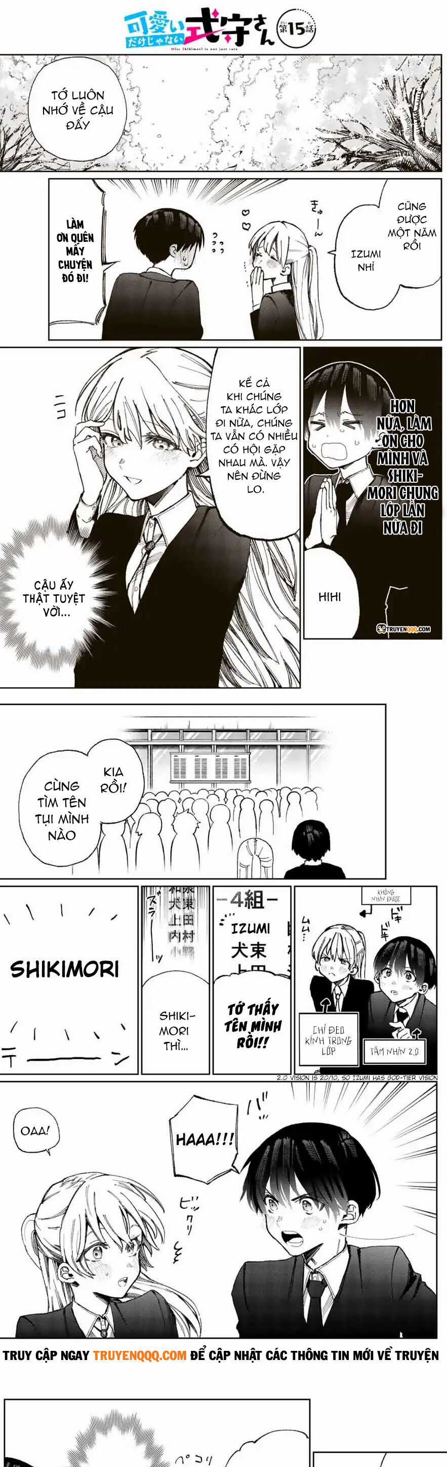 Shikimori- San Không Chỉ Dễ Thương Thôi Đâu Chapter 2 trang 6