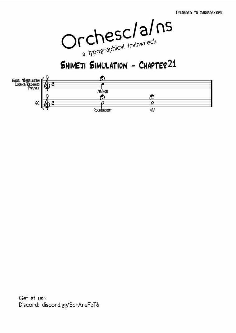 Shimeji Simulation Chapter 21 trang 9