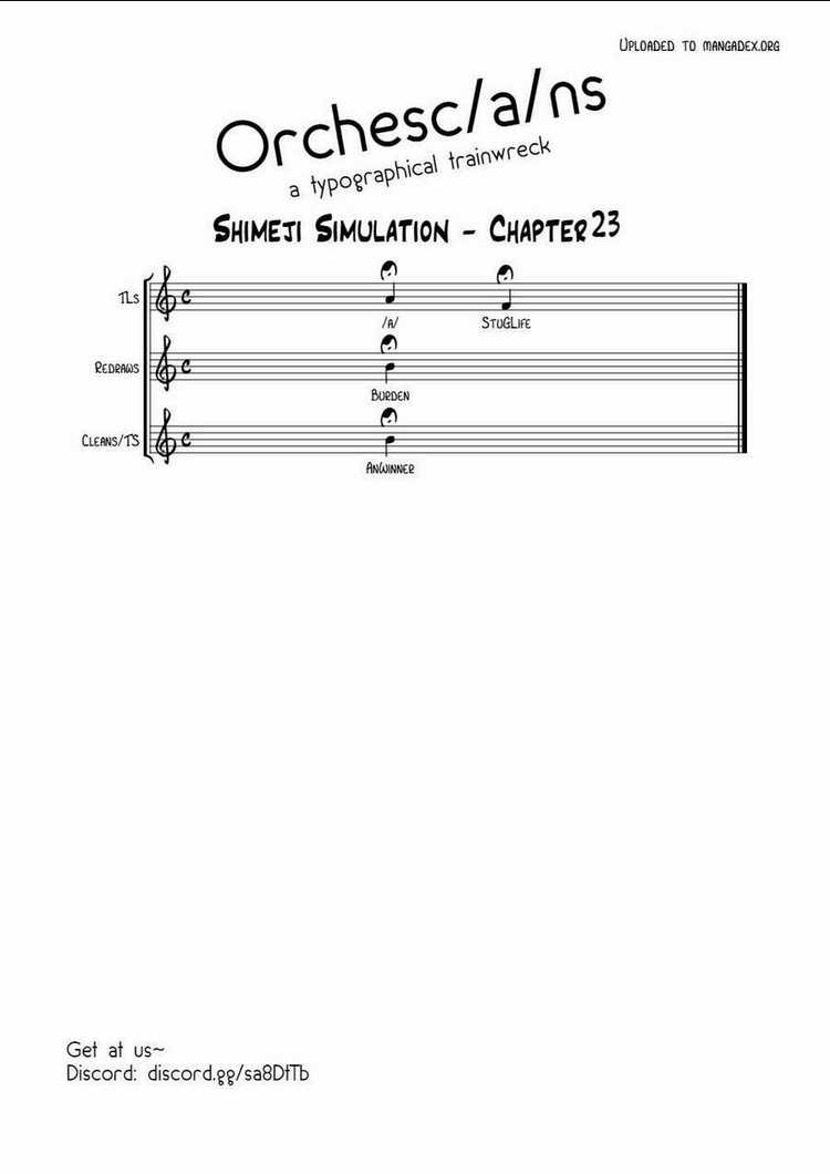 Shimeji Simulation Chapter 23 trang 10