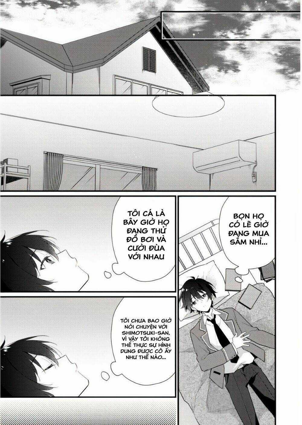 Shimotsuki-San Chỉ Thích Nhân Vật Nền Chapter 1 trang 14