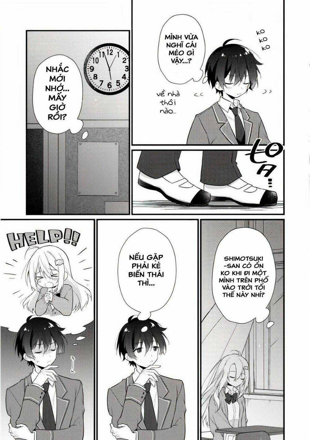 Shimotsuki-San Chỉ Thích Nhân Vật Nền Chapter 1 trang 20