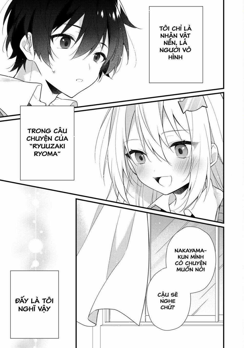 Shimotsuki-San Chỉ Thích Nhân Vật Nền Chapter 1 trang 30