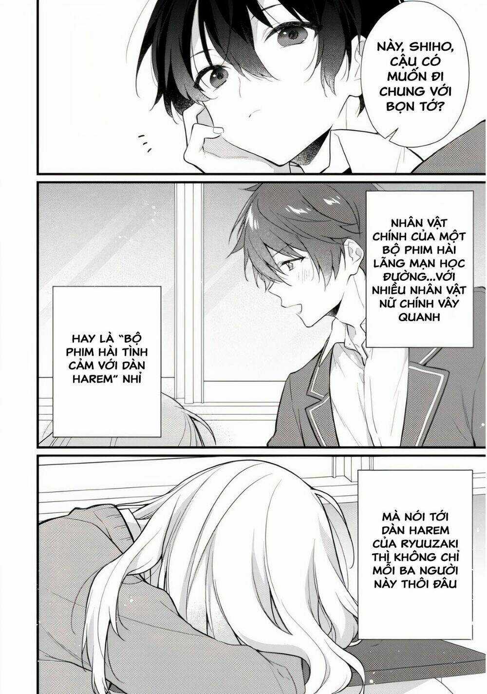 Shimotsuki-San Chỉ Thích Nhân Vật Nền Chapter 1 trang 9