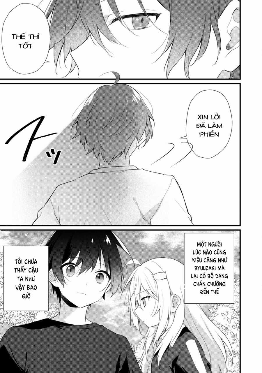 Shimotsuki-San Chỉ Thích Nhân Vật Nền Chapter 13.2 trang 9