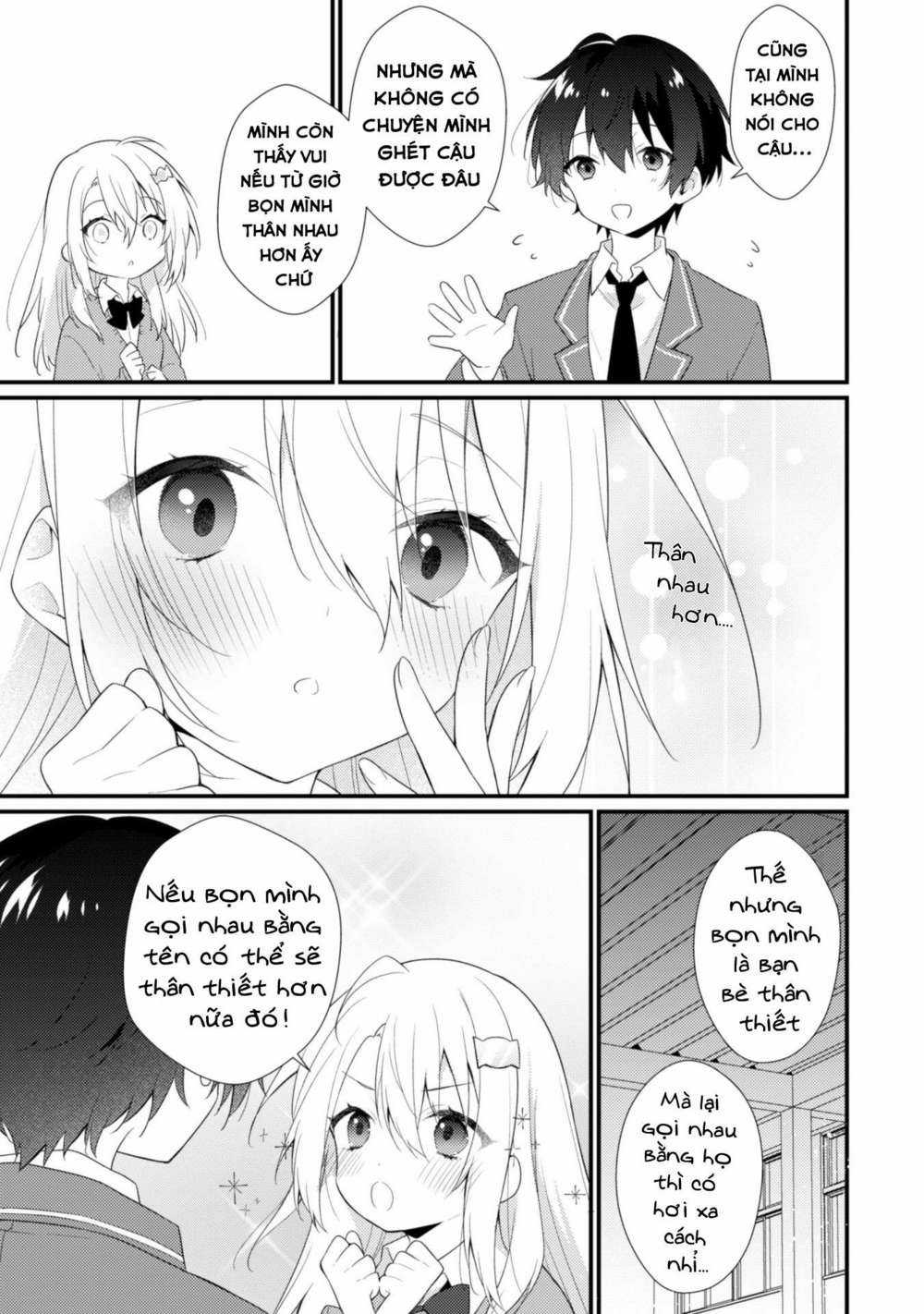 Shimotsuki-San Chỉ Thích Nhân Vật Nền Chapter 2.1 trang 14