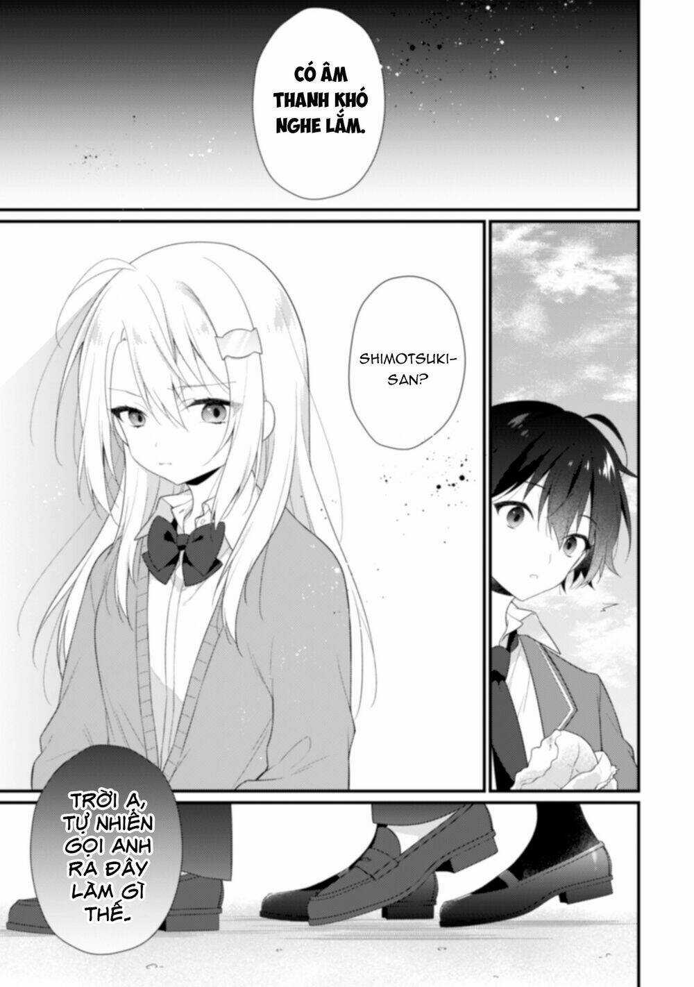 Shimotsuki-San Chỉ Thích Nhân Vật Nền Chapter 2.2 trang 10