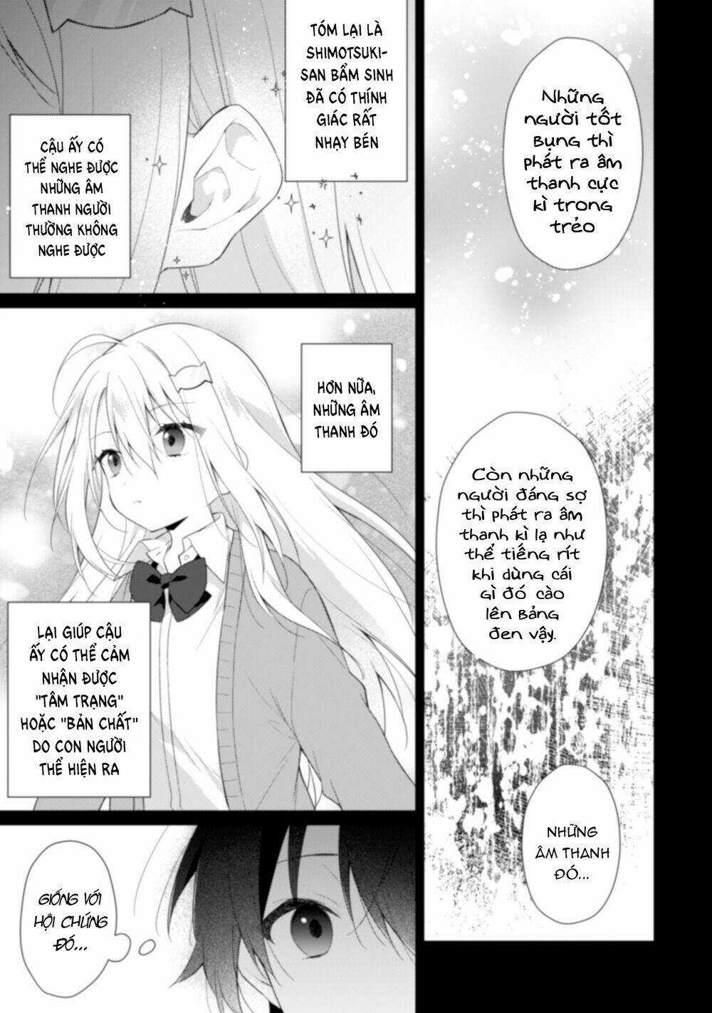 Shimotsuki-San Chỉ Thích Nhân Vật Nền Chapter 2.2 trang 4