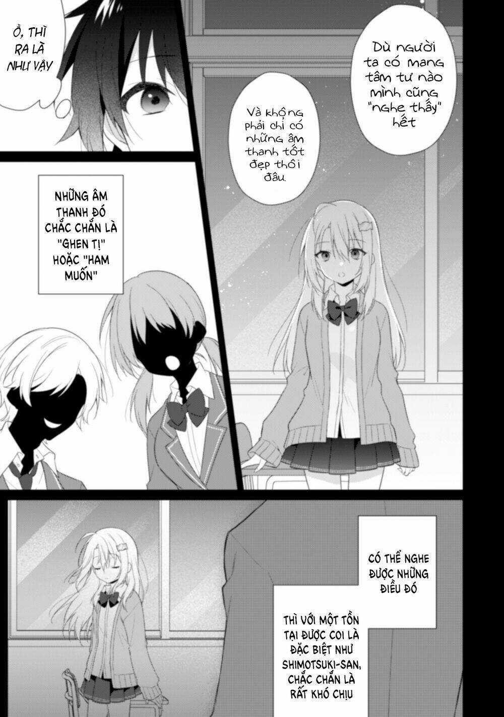 Shimotsuki-San Chỉ Thích Nhân Vật Nền Chapter 2.2 trang 6