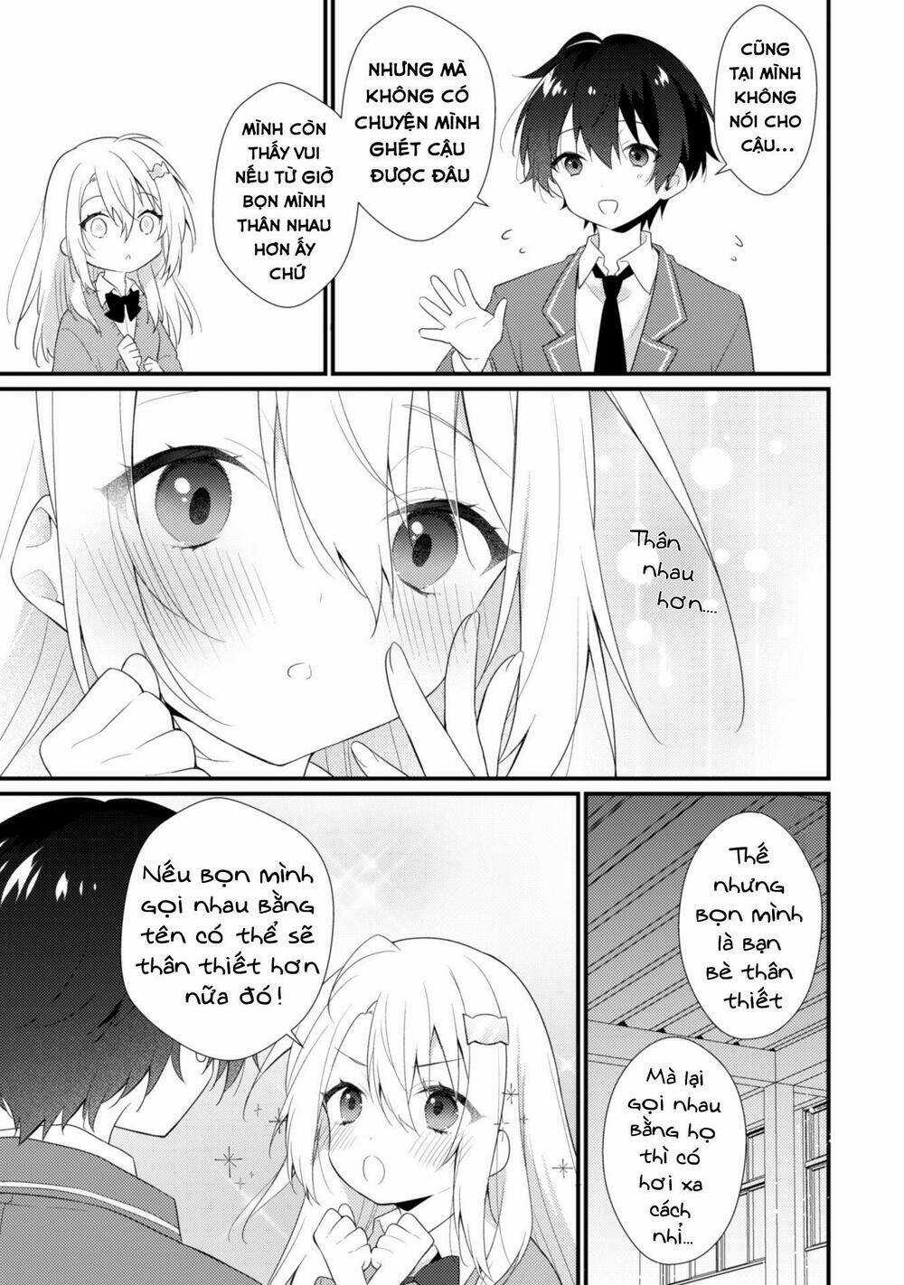 Shimotsuki-San Chỉ Thích Nhân Vật Nền Chapter 2 trang 12