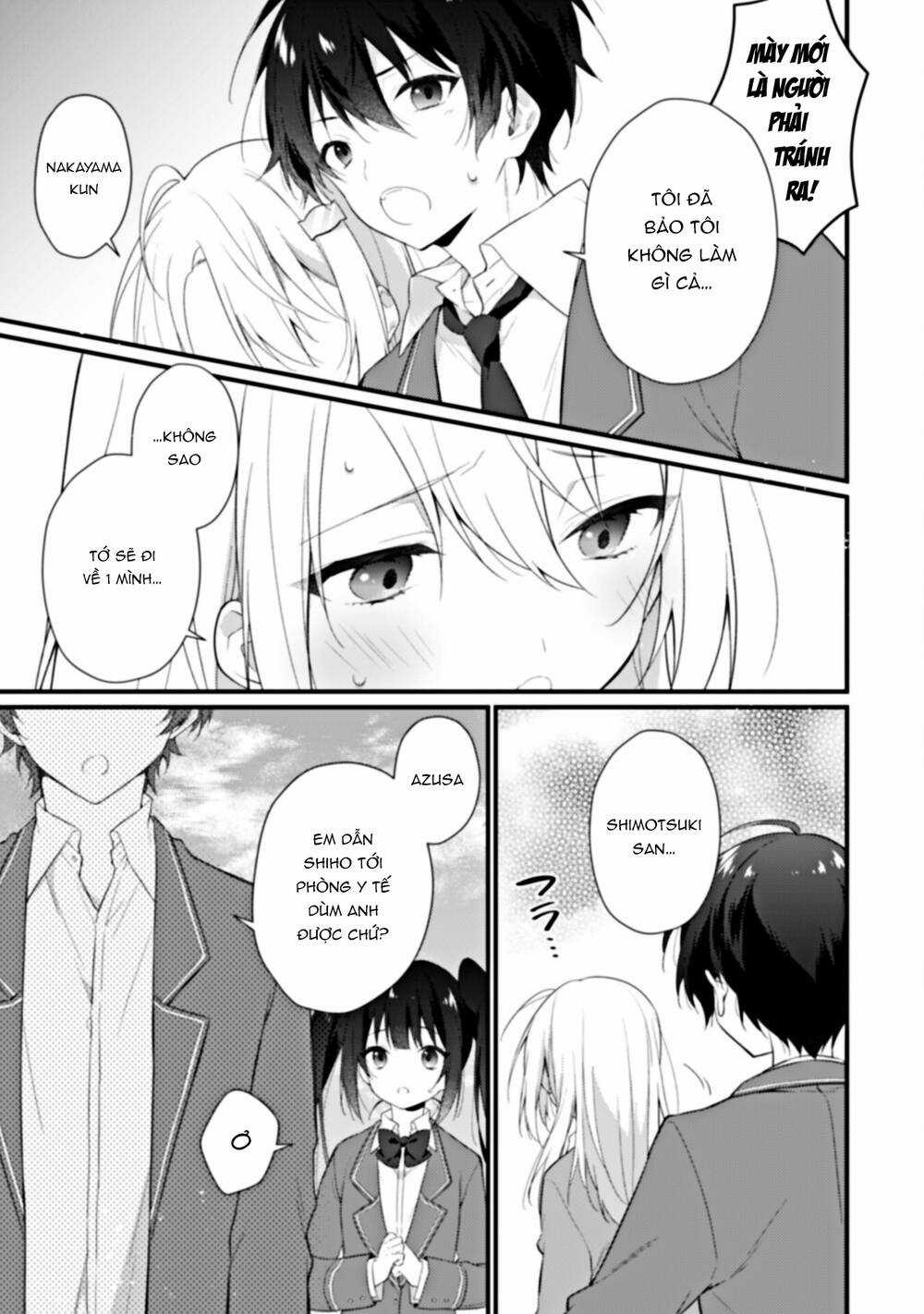 Shimotsuki-San Chỉ Thích Nhân Vật Nền Chapter 3 trang 10