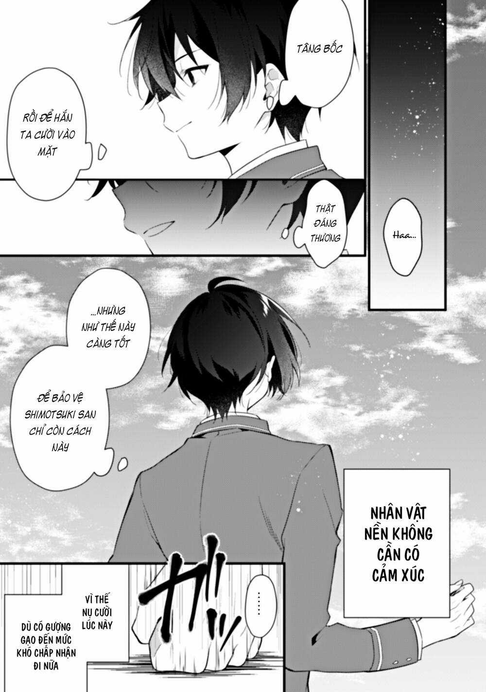 Shimotsuki-San Chỉ Thích Nhân Vật Nền Chapter 3 trang 24