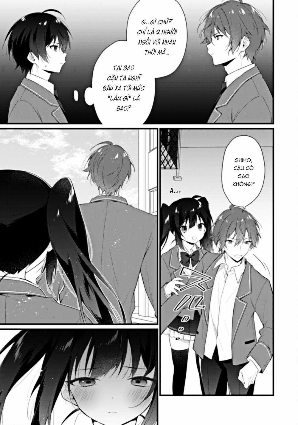 Shimotsuki-San Chỉ Thích Nhân Vật Nền Chapter 3 trang 4