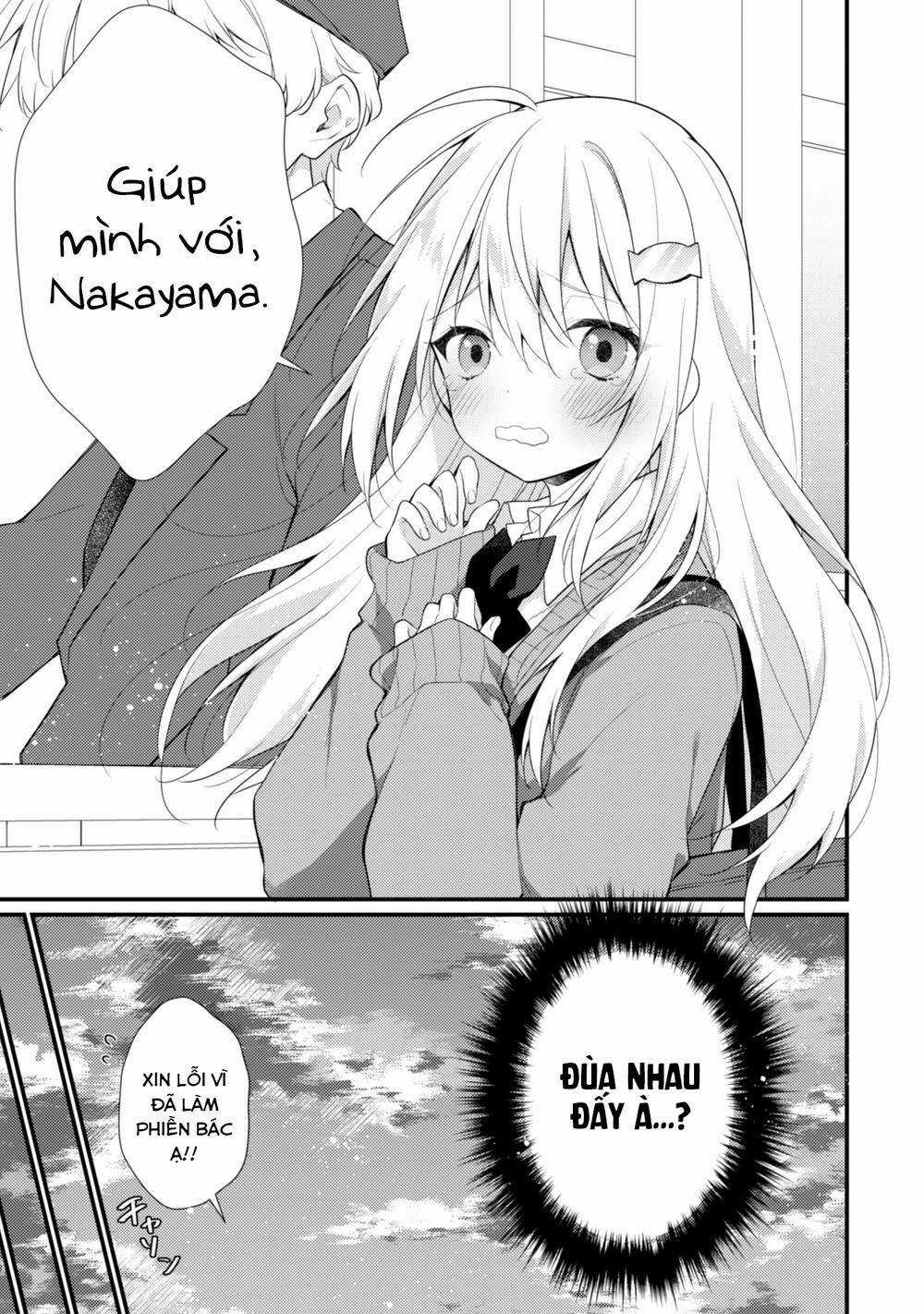 Shimotsuki-San Chỉ Thích Nhân Vật Nền Chapter 4 trang 15