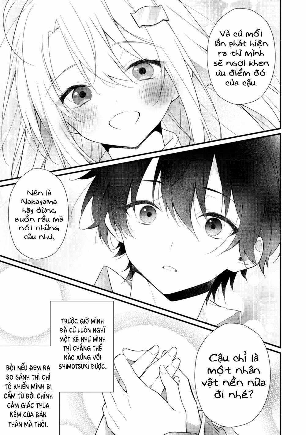 Shimotsuki-San Chỉ Thích Nhân Vật Nền Chapter 4 trang 19