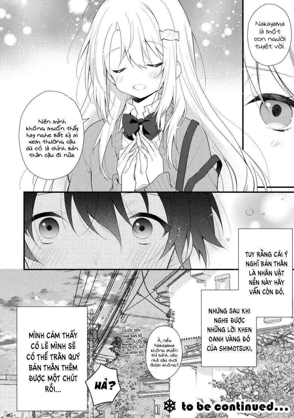 Shimotsuki-San Chỉ Thích Nhân Vật Nền Chapter 4 trang 20