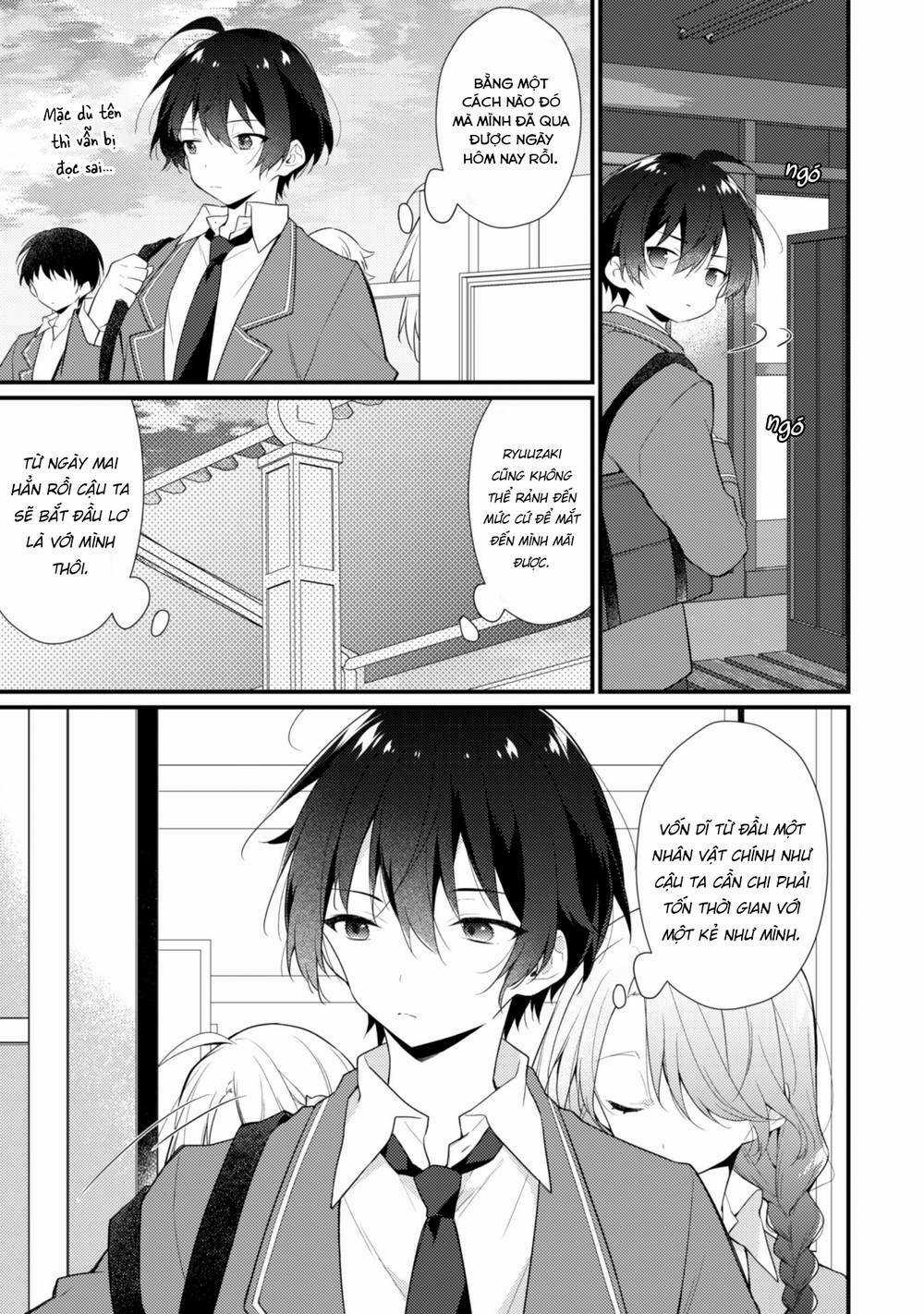 Shimotsuki-San Chỉ Thích Nhân Vật Nền Chapter 4 trang 6