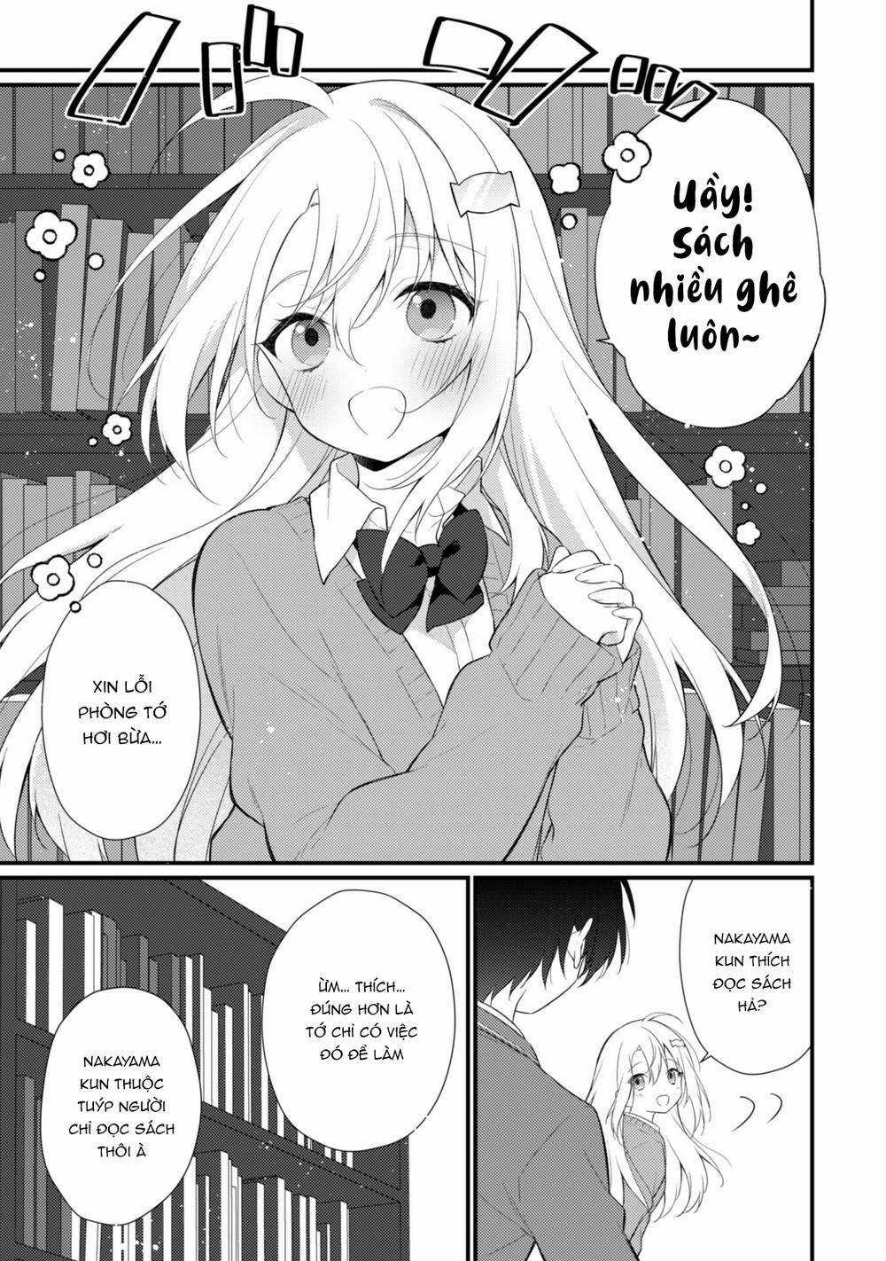 Shimotsuki-San Chỉ Thích Nhân Vật Nền Chapter 5 trang 10