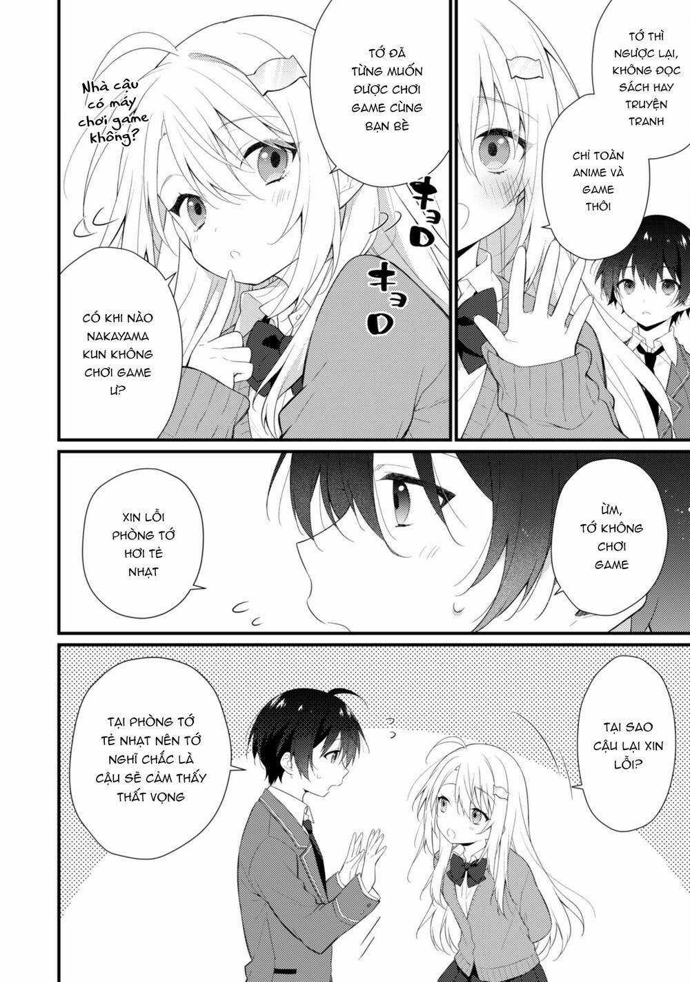 Shimotsuki-San Chỉ Thích Nhân Vật Nền Chapter 5 trang 11