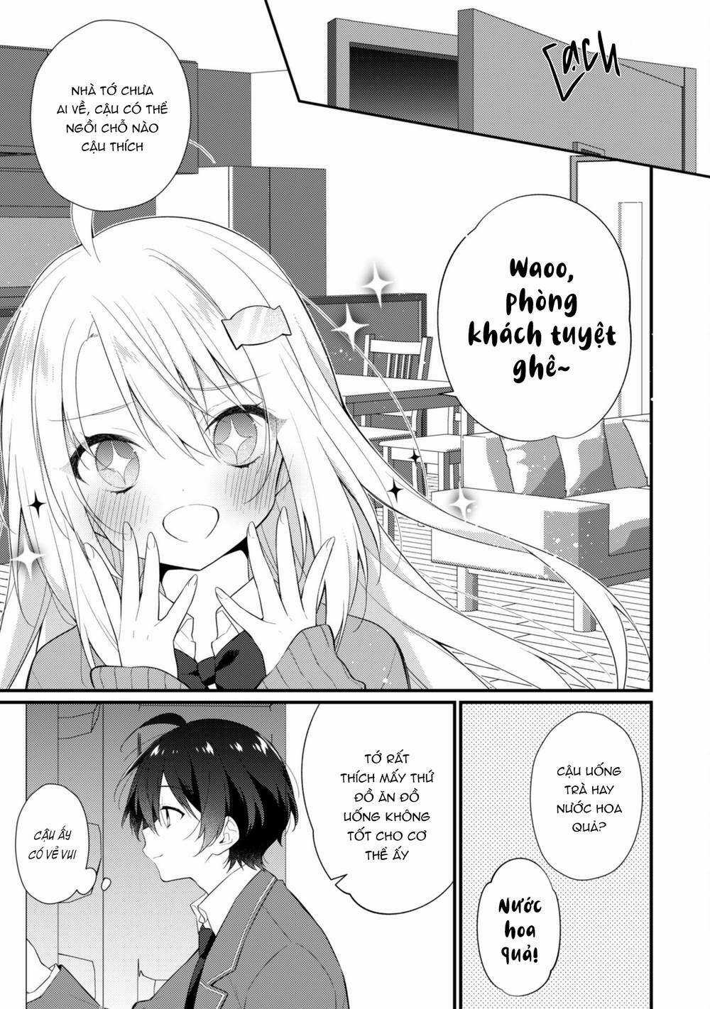 Shimotsuki-San Chỉ Thích Nhân Vật Nền Chapter 5 trang 4